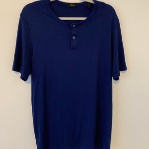 Theory button tee